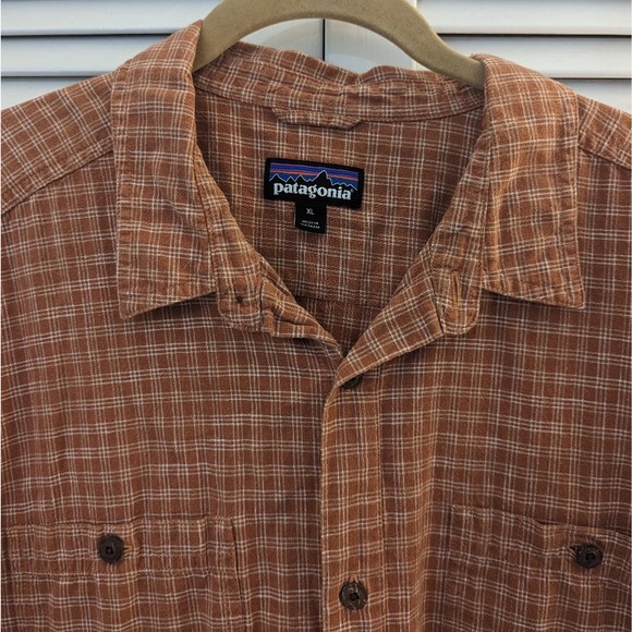 Patagonia Men's Back Step Button Up Shirt XL - Picture 3 of 6